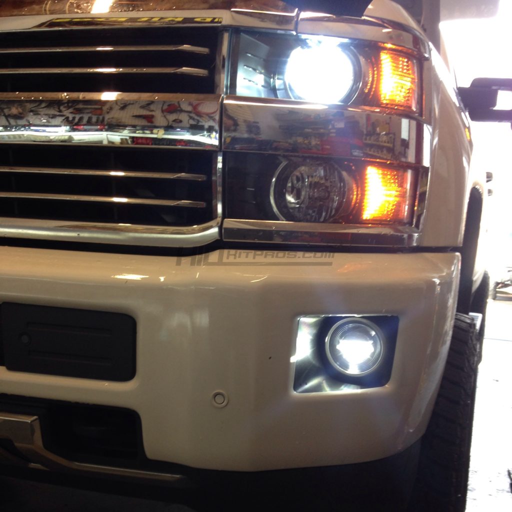 Fog Lights Lamps W Chrome Trim Bulbs For 2015 2018 Chevy Suburban Tahoe Walmart Com Walmart Com