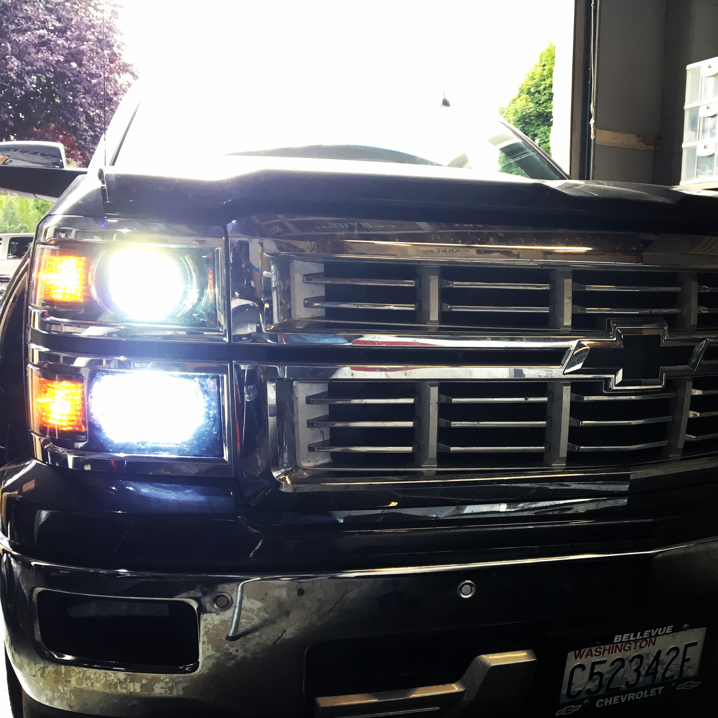 LED Headlight Bulb Fit Chevy Pickup Truck 1500 2500 3500 1990-2000 High & Low x4