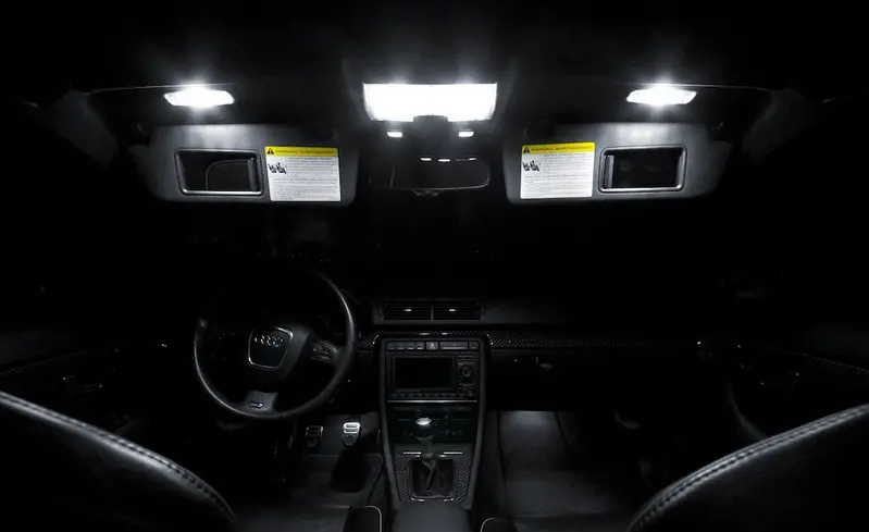 MultiColor LED Interior Light Under Dash Seat for Subaru Liberty Forester