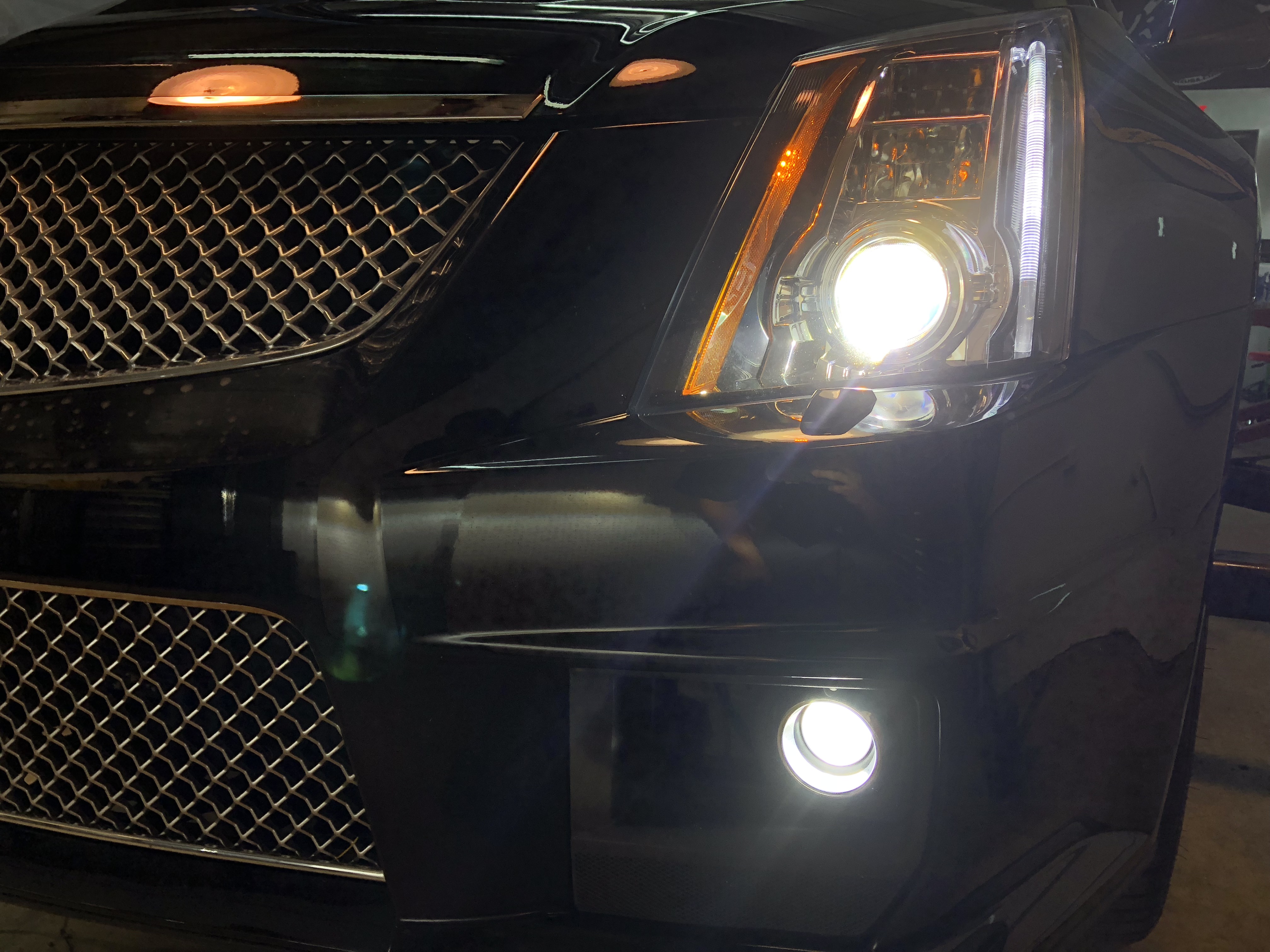 LED H11 420W 160000LM 6K Fog Light Bright Power For 2008-2015 Cadillac CTS @