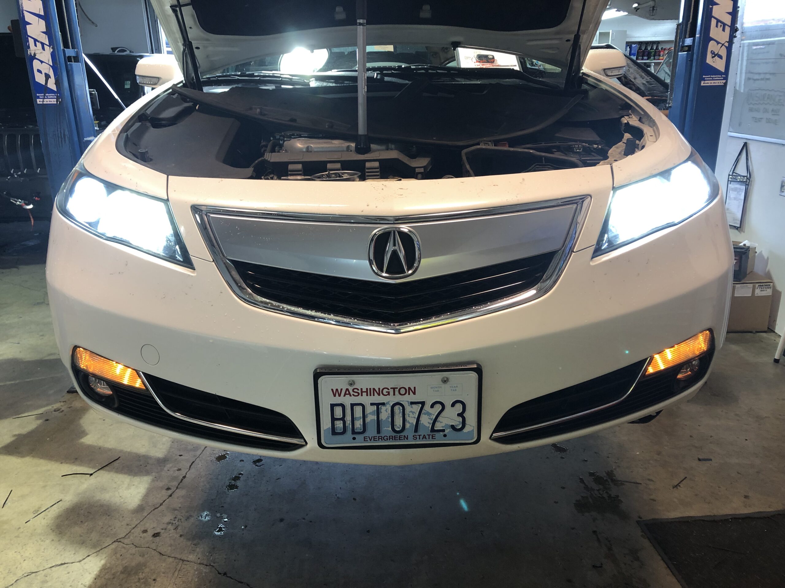 2010 acura tl led daytime running lights